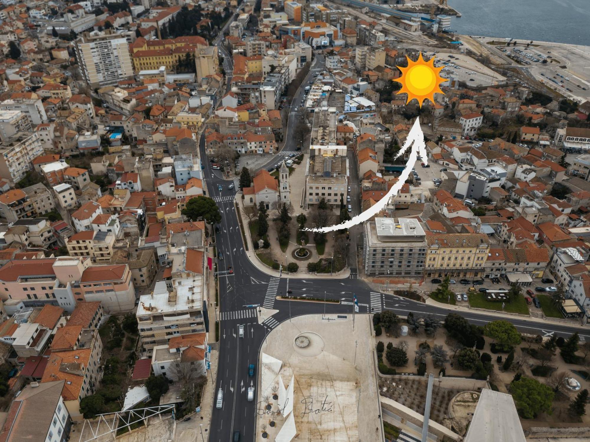 Sibenik City Center Apartment Exteriör bild